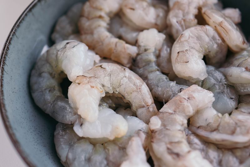 Shrimp Bowl with grilled coastal shrimp and tropical salsa